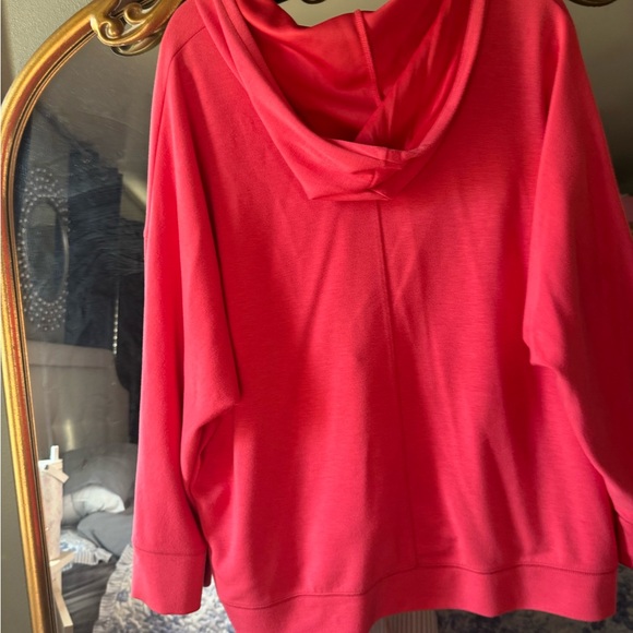 Westbound  plus size coral  Zip-Up Jacket hoodie - Picture 3 of 5